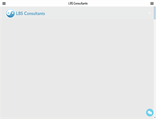 Tablet Screenshot of lbs-consultants.com
